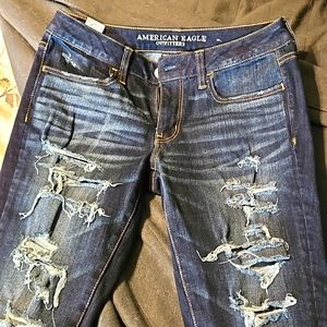 American Eagle Ripped Jeggings
